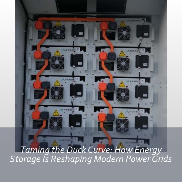 Taming the Duck Curve: How Energy Storage Is Reshaping Modern Power Grids